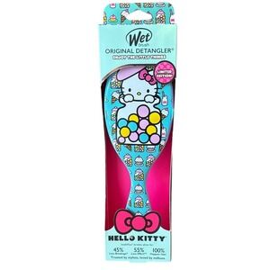 Hello Kitty Wet Brush Limited Edition Cupcake Design Original Detangler NEW